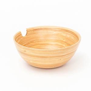 Juego de cuencos de bambú hilado ecológico superior con cuchara forma redonda para mesa de fiesta artículos de cocina al por mayor hechos a mano de Vietnam - Product Image 6
