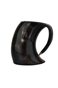 Jarra de Cuerno de Búfalo Real Hecha a Mano por Artesanos Indios con Diseño Moderno y Duradero para Uso en Cervecerías - Product Image 3