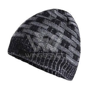 Low Price <b>Light</b> Weight Jacquard Beanie <b>Hats</b> Comfortable High Quality Custom Design Beanie <b>Hats</b> - Product Image 2