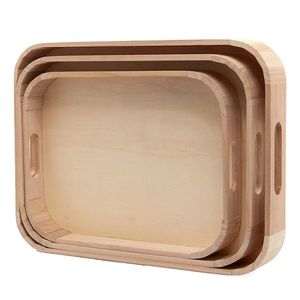 ชุดถาดไม้เพาโลเนียทรงมุมโค้ง ดีไซน์มินิมอล - Product Image 5