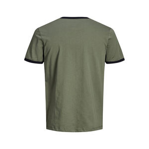Camiseta de entrenamiento atlético para hombre, ropa deportiva para correr, gimnasio de ajuste rápido, venta al por mayor - Product Image 2