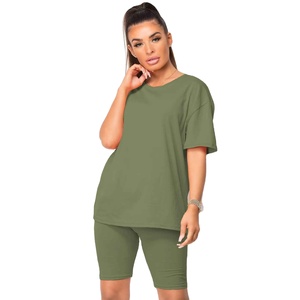 Ensemble d'été pour femme, vêtement tendance, élégant, chic, confortable, respirant, tissu lisse, contemporain, décontracté et stylé - Product Image 1