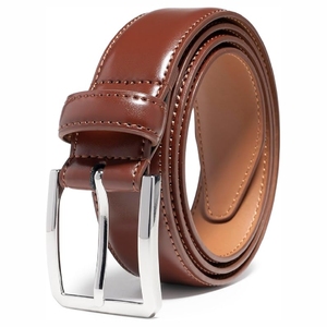 Pantalones vaqueros de trabajo informales de calidad profesional, cinturones de cuero para hombres, cinturones de cuero genuino para hombres - Product Image 4