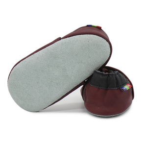 Chaussures pour bébé en cuir de vache souple, chaussons pour nouveau-nés, garçons et filles, bébés, tout-petits, mocassins, pantoufles, premiers marcheurs - Product Image 5