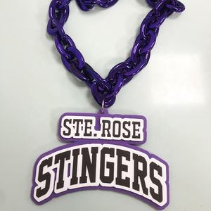 Chaîne en or prix d'usine personnalisé Football Football Baseball Sports Teams 3D Logo Eva Foam Fans Pendant Big Plastic <span class=keywords><strong>Link</strong></span> - Product Image 4