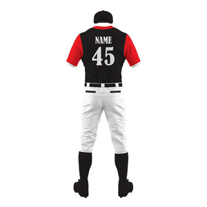 Uniforme de Béisbol Transpirable de Buena Calidad y Nuevo Diseño con Material de Poliéster/Algodón Premium, Secado Rápido, Tallas Personalizables - Product Image 6