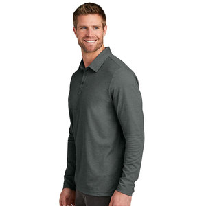 เสื้อโปโลแขนยาวบุรุษสวมใส่ระดับพรีเมียมสําหรับผู้ชาย - Product Image 3
