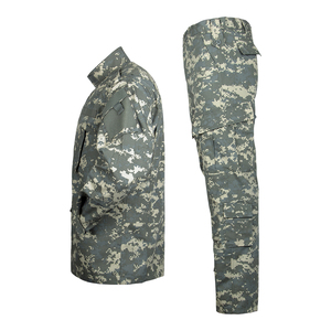 ชุดยูนิฟอร์มยุทธวิธีแขนยาวแห้งเร็วชุดยูนิฟอร์มรักษาความปลอดภัยมีหลายกระเป๋าชุดลายพรางออกแบบได้ตามต้องการสไตล์ - Product Image 3