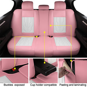 Accesorios interiores Juego <span class=keywords><strong>de</strong></span> fundas <span class=keywords><strong>de</strong></span> asiento completo <span class=keywords><strong>de</strong></span> alta calidad Funda <span class=keywords><strong>de</strong></span> asiento <span class=keywords><strong>de</strong></span> coche 5D <span class=keywords><strong>de</strong></span> cuero Pu Universal <span class=keywords><strong>para</strong></span> <span class=keywords><strong>Rav4</strong></span> - Product Image 5