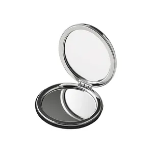 Specchio da Toeletta Personalizzato con Doppia Cornice in PU e Metallo - Product Image 4