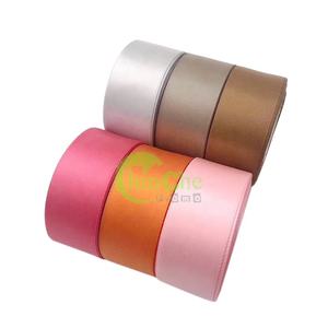 <span class=keywords><strong>Ruban</strong></span> en satin polyester <span class=keywords><strong>rose</strong></span> et violet personnalisé avec symbole pour la sensibilisation au <span class=keywords><strong>cancer</strong></span> du sein, largeur 3mm-100mm, 100 yards MOQ - Product Image 5