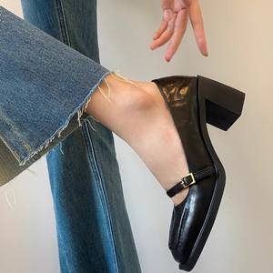 Nouvelles sandales à talons confortables pour femmes, chaussures tendance polyvalentes, talons hauts décontractés, élégance rétro, chaussures de marche pour femmes - Product Image 4