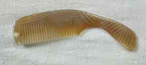 Natural Buffalo Horn <b>Combs</b> with Handle Also Available with Engraving Ideal for <b>Hair</b> Accessory Stores for Resale - Product Image 4