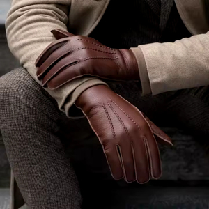 Guantes de cuero para hombre a precio razonable, última moda, calidad superior, antiarrugas, guantes de cuero de tendencia superior con diseños únicos - Product Image 6