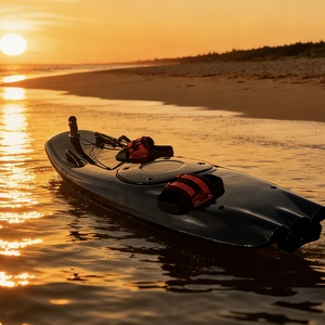 กระดานโต้คลื่นไฮโดรฟอยล์ความเร็วสูง - คาร์บอนไฟเบอร์ ใช้พลังงานน้ำมันเบนซิน ติดตั้งง่าย พร้อมกระเป๋าแบบกันน้ำและพกพาสะดวก - Product Image 5