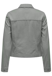 Nouveau design de veste en jean pour femmes en fer forgé OEM Poches de poitrine et fermeture à boutons conçues pour les femmes pour un confort en toutes saisons - Product Image 5