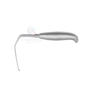 Instrumento quirúrgico profesional Caronia Quirúrgico Hess Retractor de raíz nerviosa 17,5 cm 3mm Acero inoxidable reutilizable de alta calidad - Product Image 1