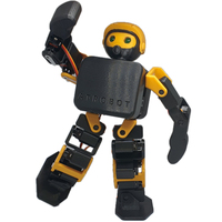 [RoboKamu] Robot Humanoide Educativo para el Aprendizaje STEM con 18 Motores, Kit de Codificación RoboKamu Tipo Casco Básico