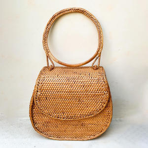 กระเป๋าถือรักษ์โลกพรีเมียม พร้อมส่ง ราคาสุดคุ้ม กระเป๋าหวายธรรมชาติและกระเป๋าถือ - Product Image 6