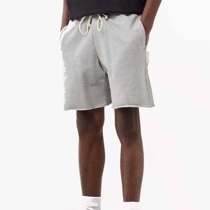 Pantalones Cortos de Algodón Elásticos en una Dirección para Hombre, Color Liso, con Logotipo Personalizado, Estilo Casual - Product Image 1