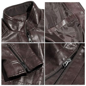 Haute qualité Pakistan fait hommes vestes en cuir en cuir véritable mode Street wear veste en cuir pour hommes élégant 2025 - Product Image 6