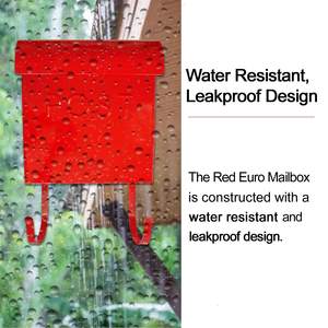 Buzón Moderno de Metal Resistente para Entradas de Oficinas, Aplicación Postal, Resistente a la Oxidación y Duradero, Control de Documentos - Product Image 4