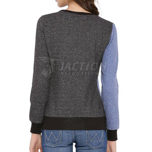 Sudaderas transpirables de manga larga para mujer, sudaderas transpirables de gran tamaño para mujer, sudaderas transpirables de algodón y poliéster para mujer - Product Image 3