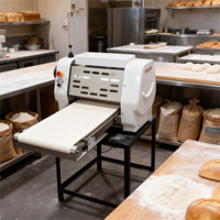 Laminateur à pâte commercial Astar 2025, rouleau en acier inoxydable et moteur à fil de cuivre, mini laminoir à pâte