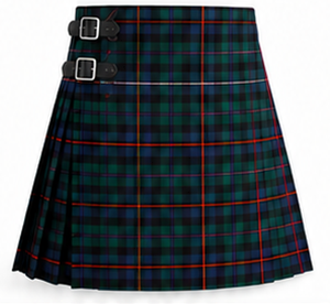 Obexa Premium - Kilt Escocés 100% Acrílico, Tartán Tradicional de las Tierras Altas para Hombre, con Correas Ajustables de Cuero y Hebilla - Product Image 1