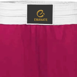 กางเกงมวย MMA คุณภาพสูง ผ้าซาติน ปักลายตามสั่ง เอวยางยืด ระบายอากาศได้ดี และป้องกันการยับ - Product Image 5