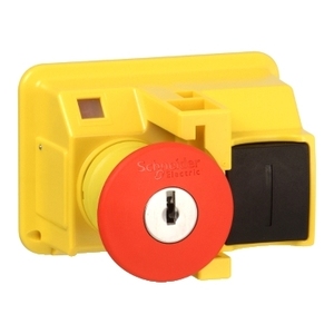 Per interruttori a pulsante SCHNEIDER ELECTRIC GV2K021 TeSys GV2 con arresto di emergenza, blocco e rilascio a chiave - Product Image 1