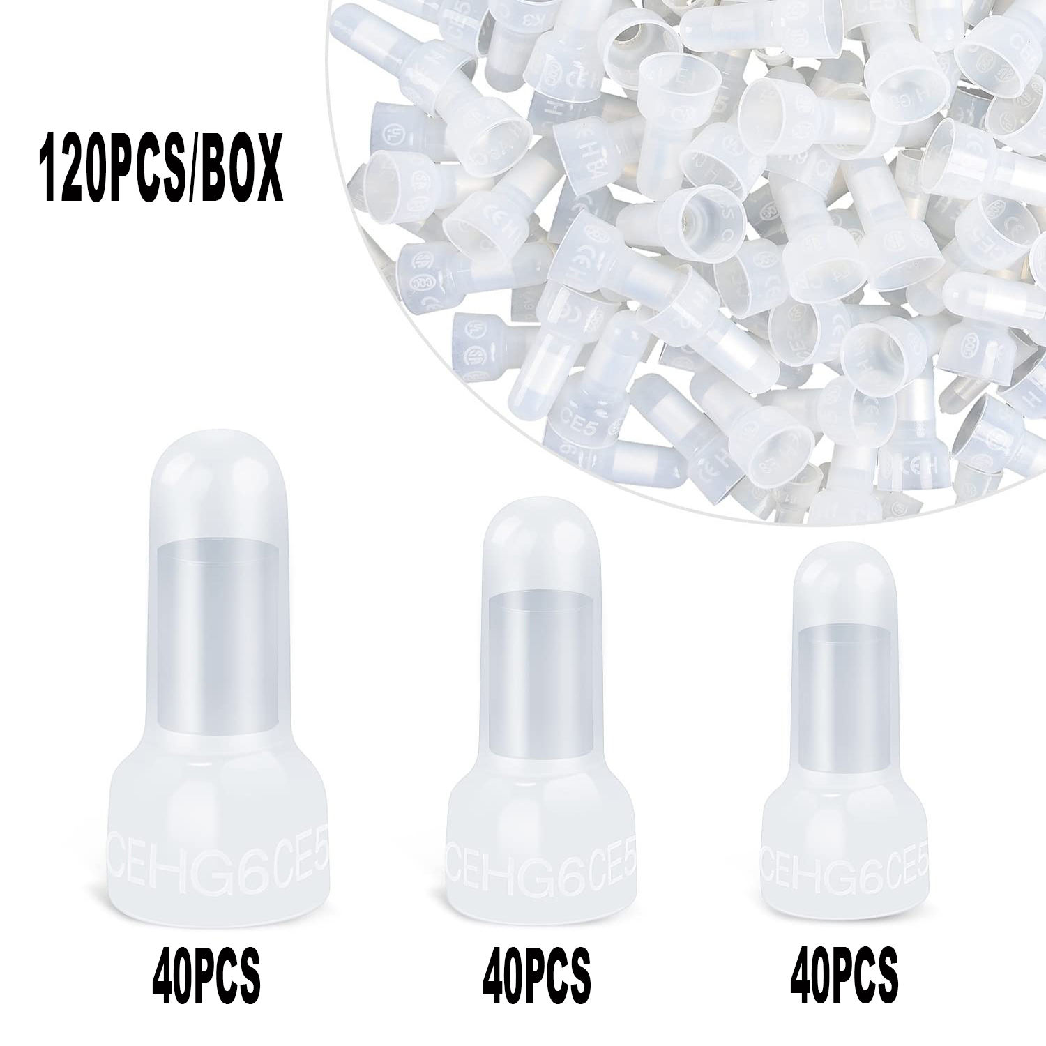 40 pièces CE1 + 40 pièces CE2 + 40 pièces CE5 /boîte