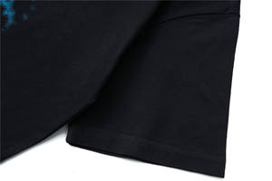 Vêtements pour hommes T-shirt pour hommes Couleur noire 100% coton de haute qualité T-shirts de qualité supérieure personnalisés surdimensionnés personnalisables - Product Image 6