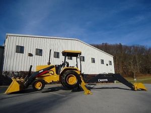 รถตักล้อยางจอห์นเดียร์ 10D มือหนึ่ง/มือสอง รถตักล้อยางจอห์นเดียร์ 310D 4x4 พร้อมหัวขุด - Product Image 4