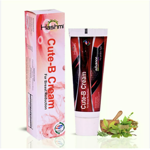 Crema Orgánica Herbal para Reducir y Reafirmar el Busto, Tubo de 20 g |   Crema B Hashmi Cute - Product Image 1