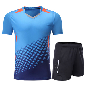 Ropa de Tenis de Primera Calidad, Camiseta y Pantalones Cortos de Tenis para Hombre de Secado Rápido, Uniforme de Tenis Transpirable y Cómodo - Product Image 1