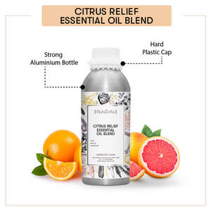 100% Pure Therapeutic Grade Citrus Relief Essential Oil <b>Blend</b> Cold Pressed Clove Oil with Linalool OEM Supply - Product Image 3
