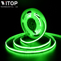 Bande LED Slim Cob Rgbcw Ws2811 840LED USB NFC 12mm Cuivre Magique Numérique RGBIC Dc12v 24v Sans Point Lumineux Rgbcwcob Led Strip