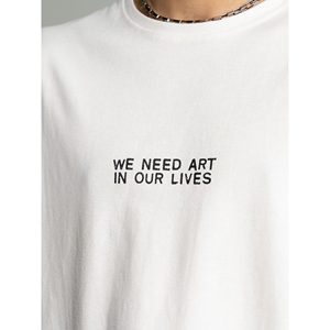 Jersey 100% Algodón, Arte en Nuestra Vida, Tela Cómoda y Transpirable para Uso Diario - Product Image 6