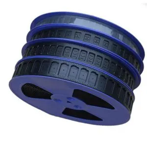 Transparent Or Black Plastic Straps For Capacitors And Resistors Can Be Customized