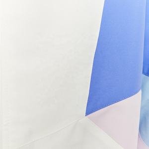 Conjunto de Shorts Cortavientos de Punto de Poliéster y Nailon Estilo Urbano para Mujer, Bloques de Color, Bordado, Patrones de Cremallera, Parches 2026 - Product Image 5