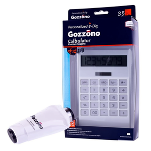 Calcolatrice Gozzano Personalizzata a 8 Cifre - Gadget Premium - Product Image 2