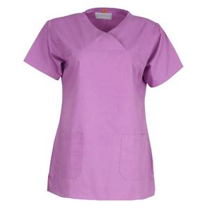 Meilleures ventes : Ensembles d'uniformes médicaux décontractés respirants pour femmes, avec broderie personnalisée, à manches courtes, pour infirmières - Product Image 4