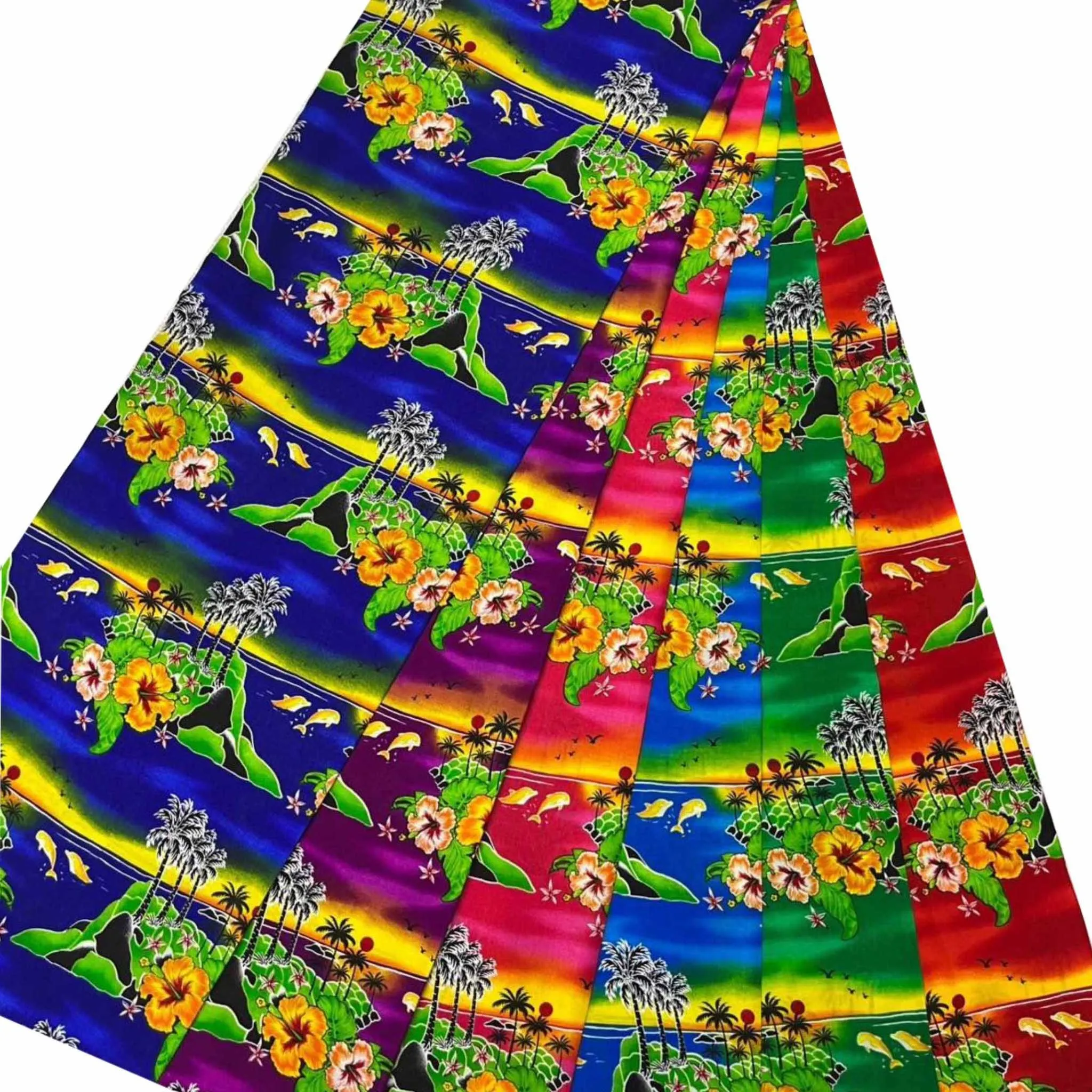 Beliebtes Design Strandverkleidung 2022 Sarongs Lavalava Blume Hawaii bunt