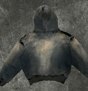 <b>Cheap</b> Distressed Eplic Hoodies Unisex Streetwear Fashion Soft and Comfortable <b>Hoodie</b> Available for Wholesale Bulk Sale - Product Image 2