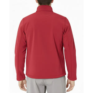 Veste Softshell pour homme sur mesure, devant droit, coupe-vent, séchage rapide, respirante, haute qualité, quantité en gros, best-seller, design unique - Product Image 2