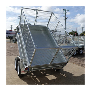 Remolque de carga galvanizado duradero para granjas, sitios de construcción, empresas de paisajismo y operaciones logísticas - Product Image 2