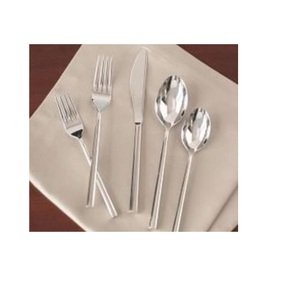 Elegant Stainless Steel <b>Flatware</b> <b>Set</b> with Polished Edges and Long-lasting Materials for High-quality Dining Arrangements - Product Image 1