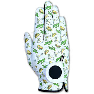 Logo personnalisé Cabretta Gants de golf en cuir antidérapant, souple et respirant - Product Image 6