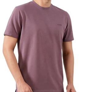Oferta de Verano: Camiseta de Cuello Redondo para Hombre de Alta Calidad, 100% Poliéster, Anti-Pilling, Estilo Urbano, Manga Corta, Talla Grande - Product Image 1